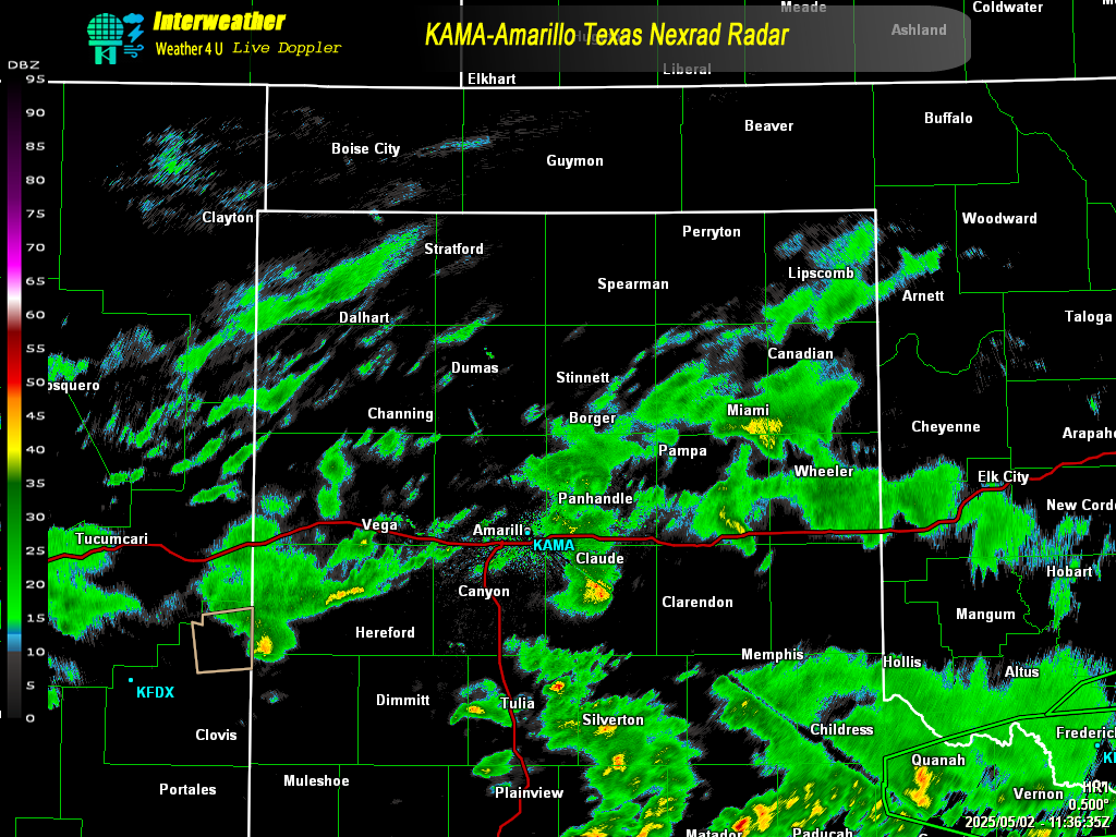 Live Radar From KAMA