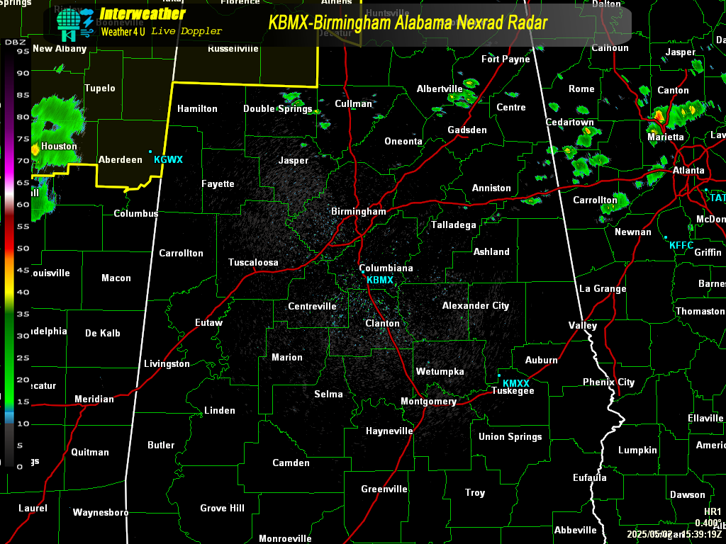 Live Radar From KBMX