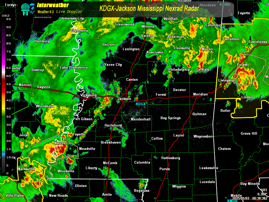 Live Radar From KDGX