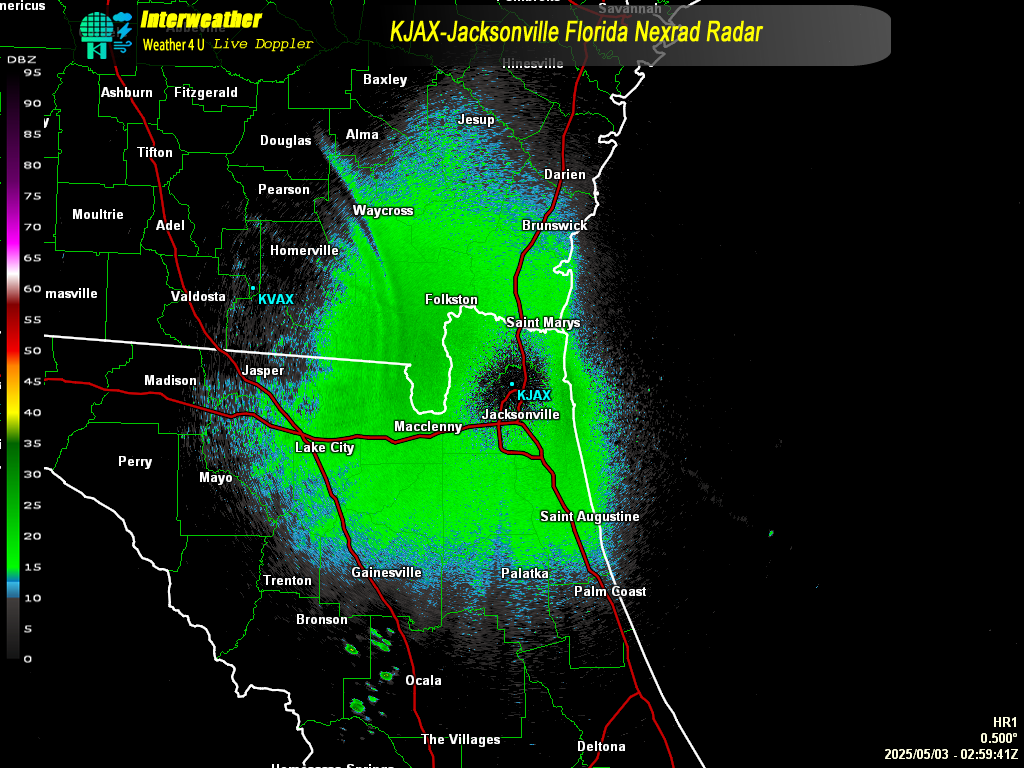 Live Radar From KJAX