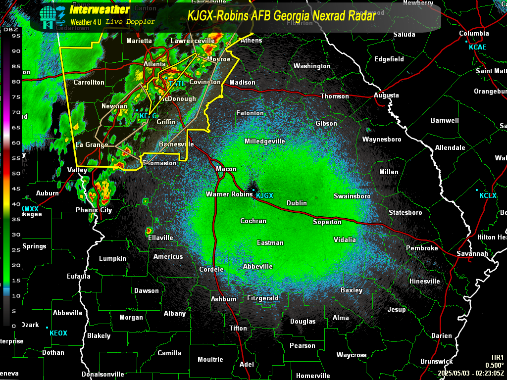 Live Radar From KJGX