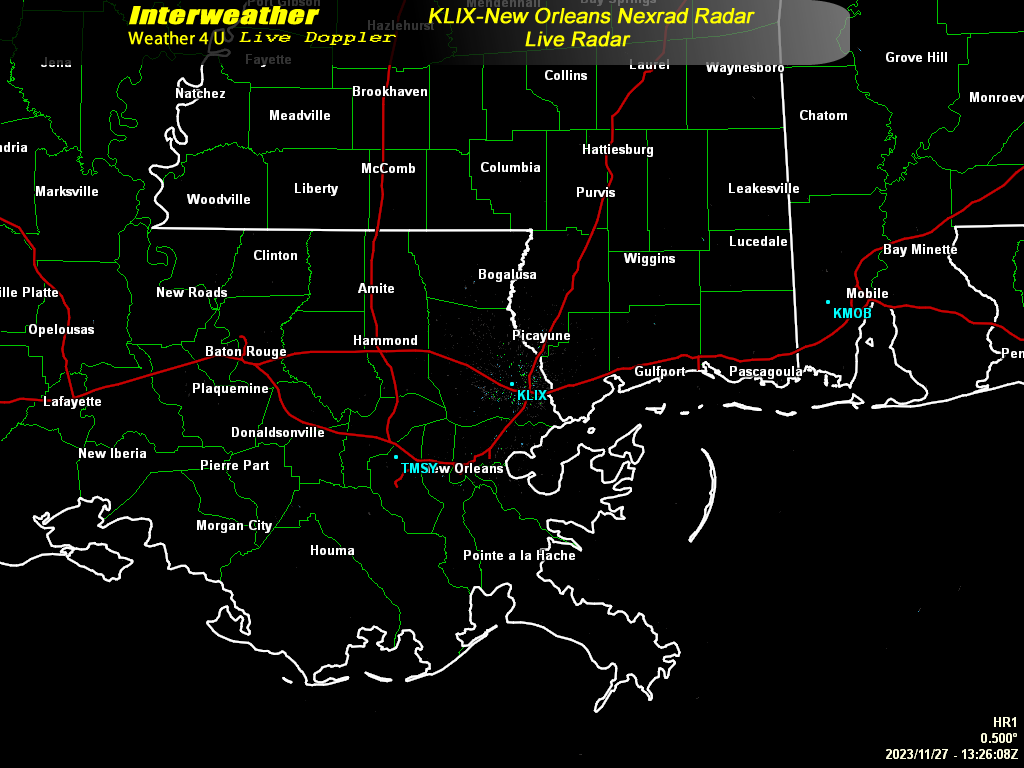 Klix New Orleans Louisiana Nexrad Radar Interweather Weather 4 U