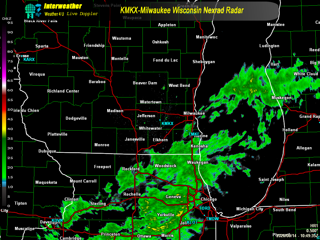 Live Radar From KMKX