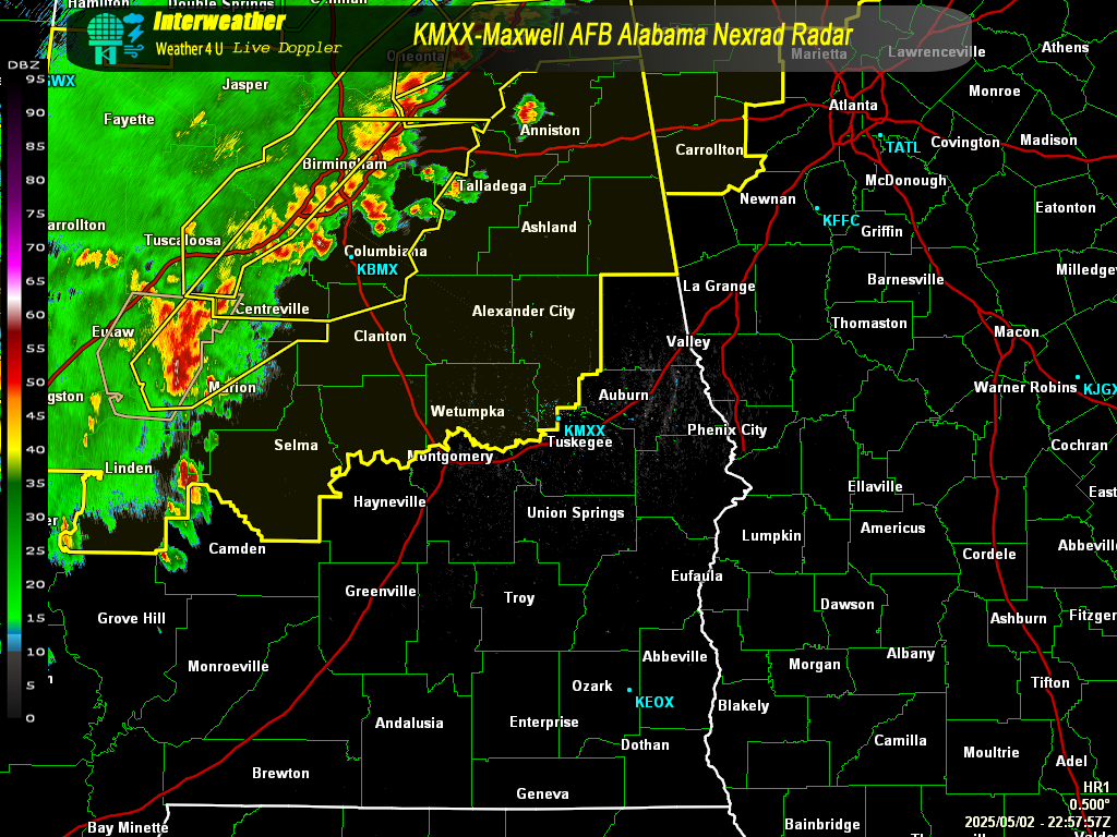 Live Radar From KMXX