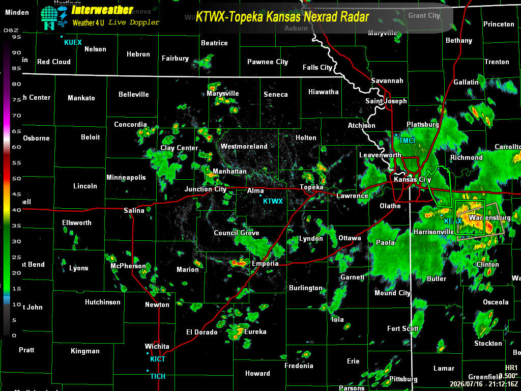 Live radar from KTWX