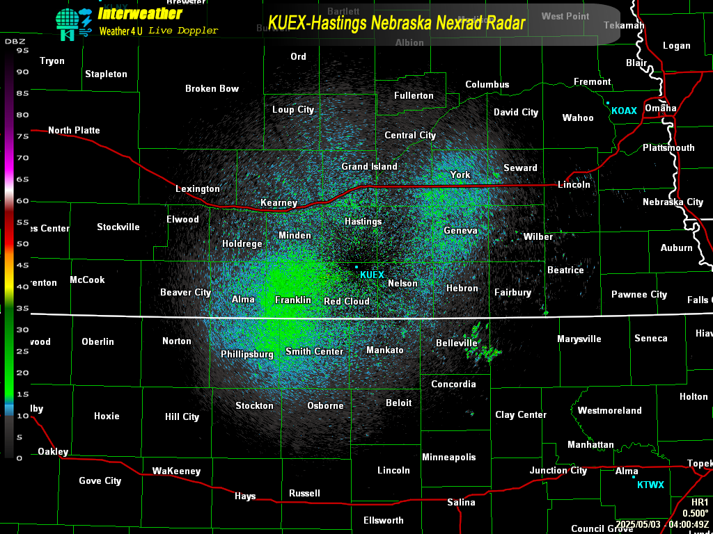 Live Radar From KUEX