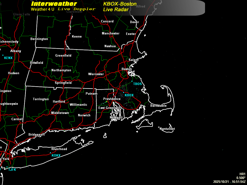 Live radar from KBOX