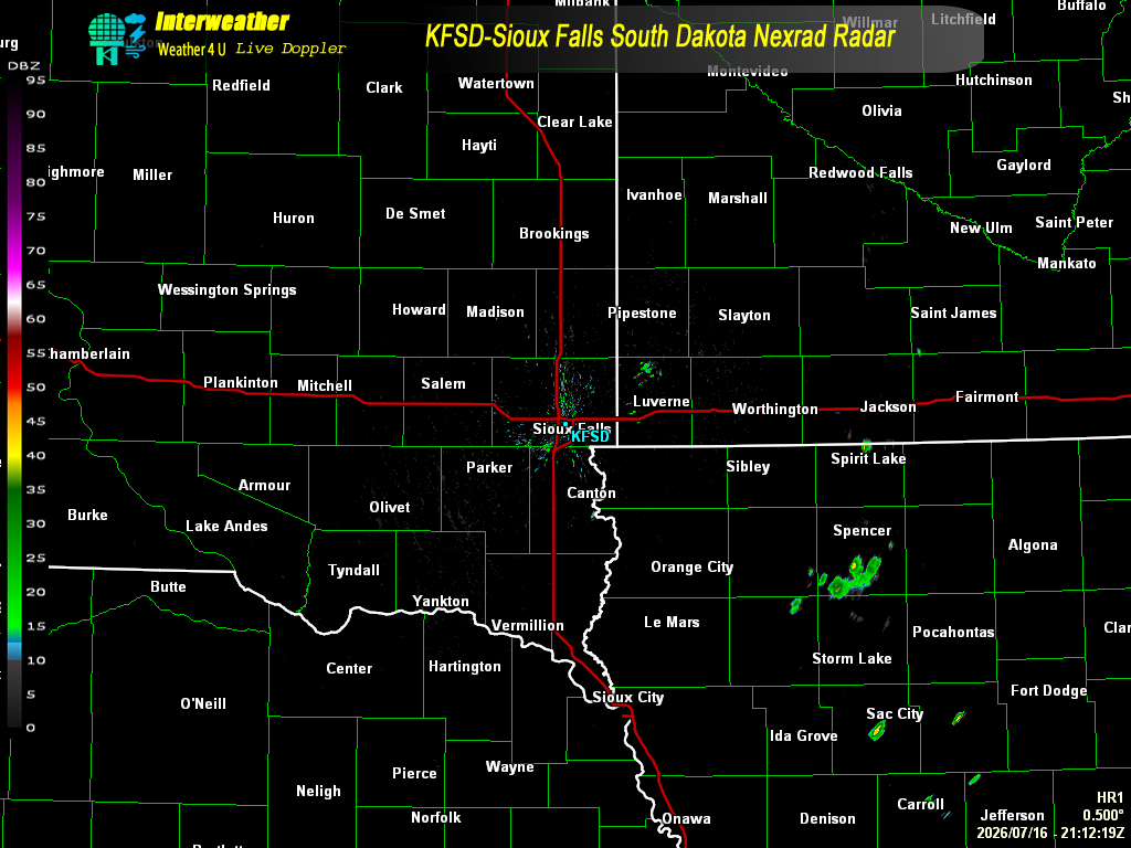 Live radar from KFSD